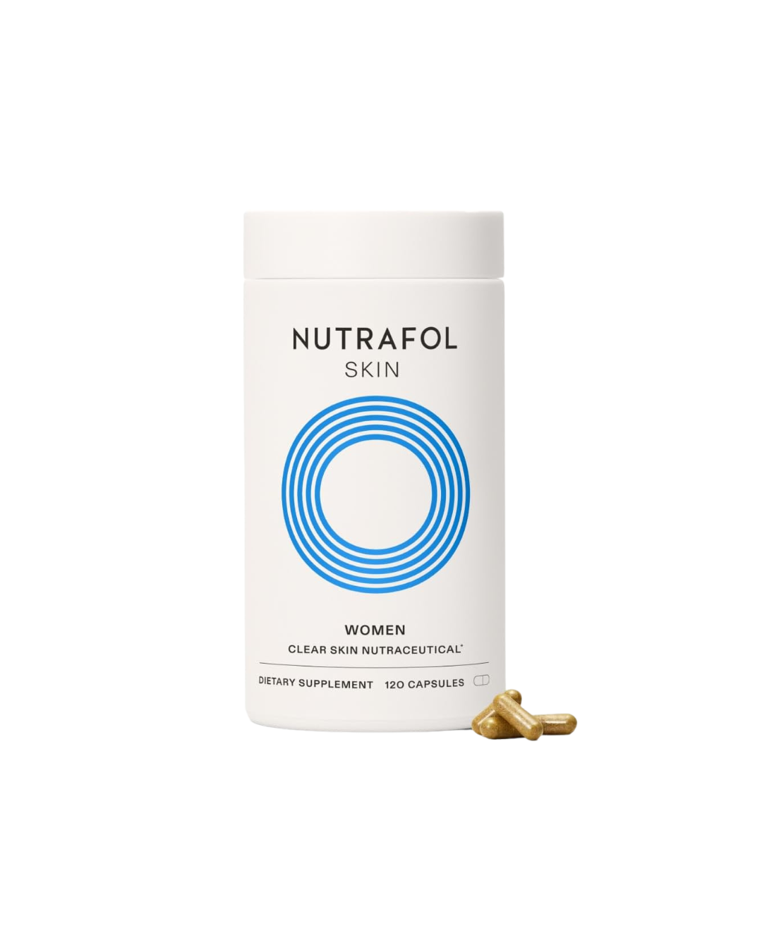 Nutrafol Skin Women Clear Skin Nutraceutical Dietary Supplement for Acne and Post-Acne Dark Spots-3 Month Supply