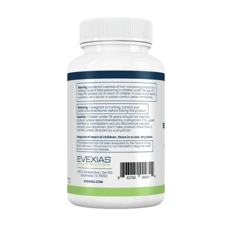Evexias Iron Bis-Glycinate - Renew Wellness & Aesthetics