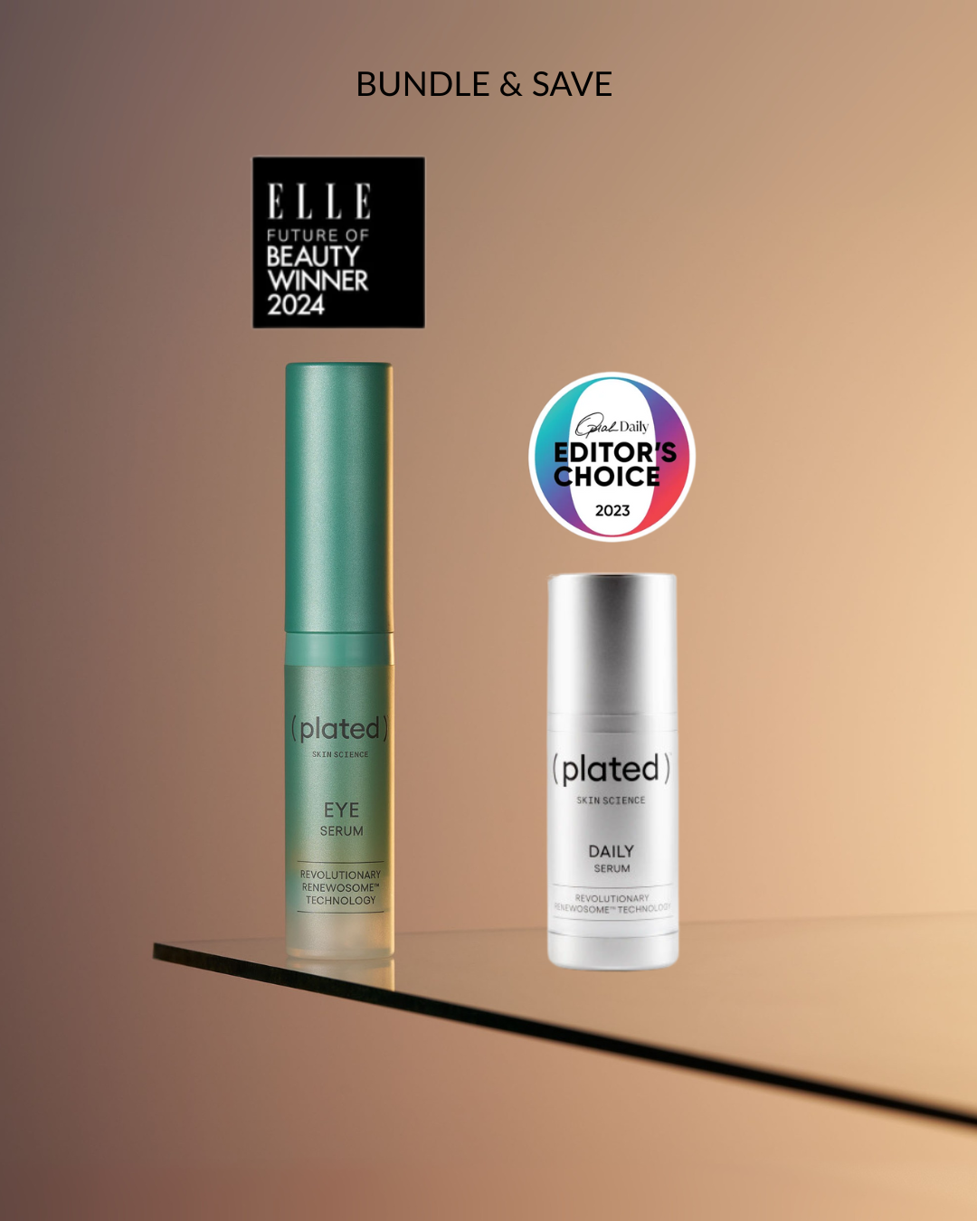 PLATED DAILY SERUM + PLATED EYE BUNDLE - Renew Wellness & Aesthetics