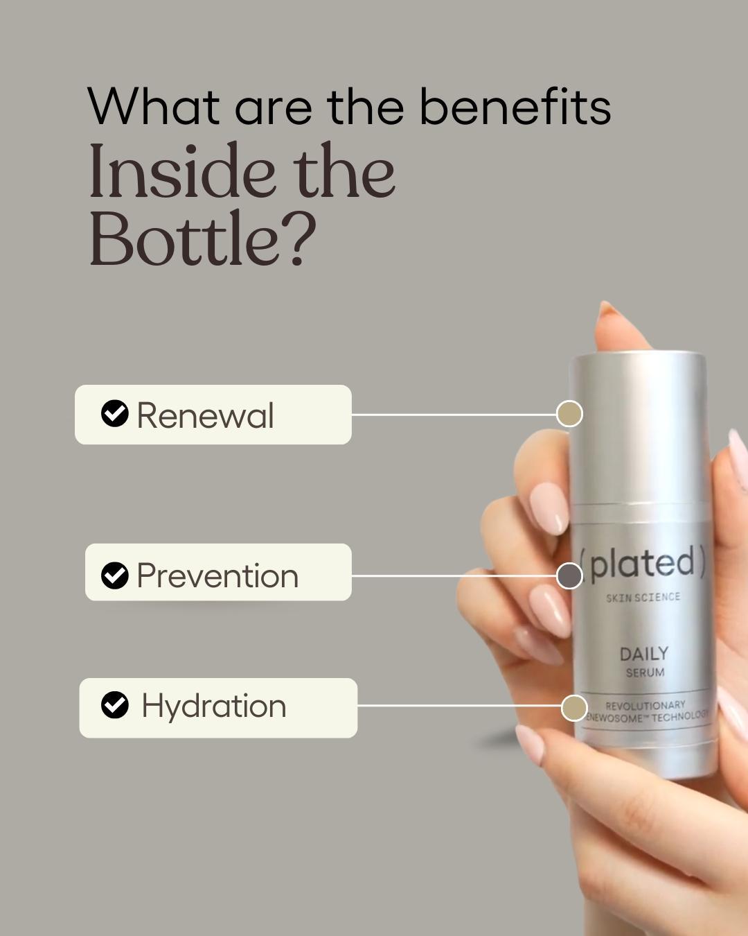 Plated Daily Exosome Serum - Renew Wellness & Aesthetics