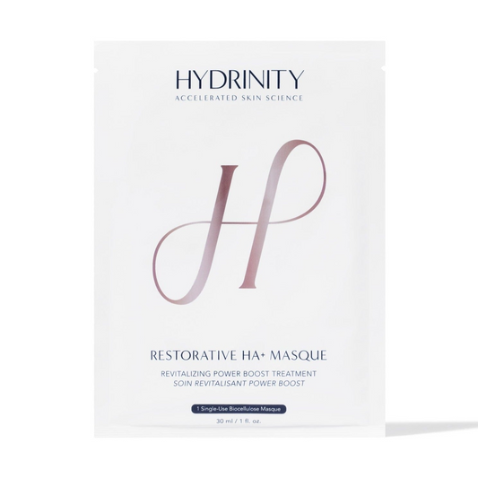 Hydrinity Restorative HA+ Masque, hyaluronic acid sheet mask