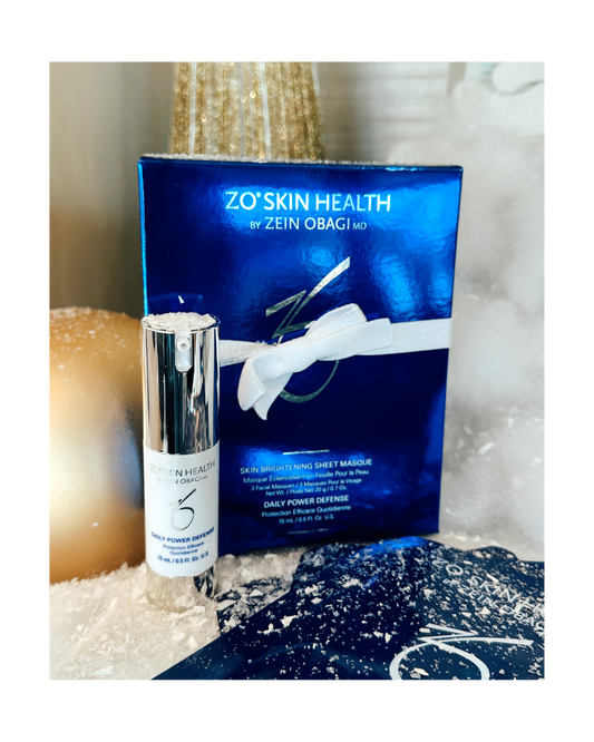 ZO Skin Health Daily Power Defense & Skin Brightening Sheet Maques (3) Gift Set - Renew Wellness & Aesthetics 