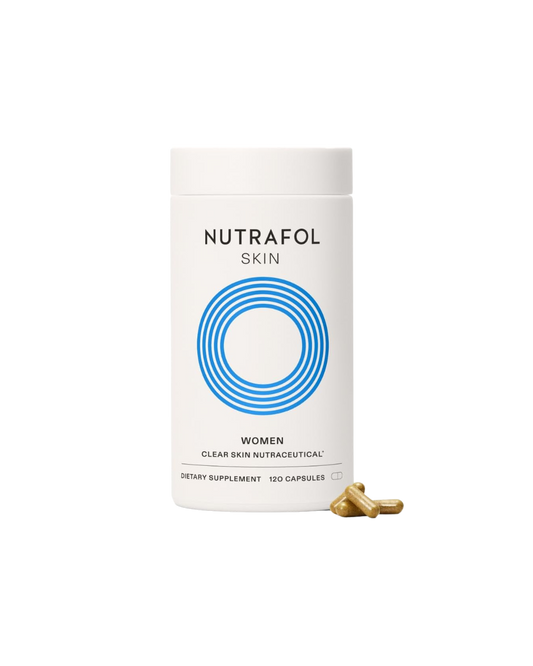 Nutrafol Skin Women Clear Skin Nutraceutical Dietary Supplement for Acne and Post-Acne Dark Spots-3 Month Supply