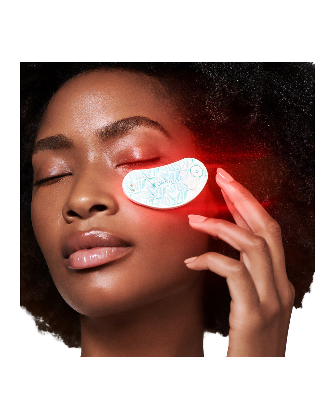 Omnilux Mini Eye Brightener LED Therapy Device