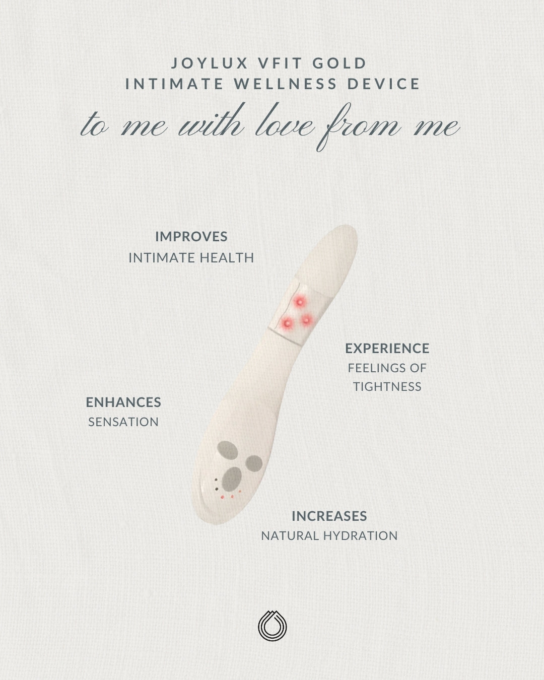 Are you interested in enhancing sensation, tightening, hydration, and overall sexual wellness from the comfort of home? Is you curiosity piqued? Swipe through our slides!

Ob-Gyn designed, this intimate health device promotes a stronger pelvic floor, improved sexual function, and overall intimate well-being. It uses red light, vibration, and gentle warmth to stimulate local blood flow. You can begin to notice a difference with just a few sessions per week—all from the privacy and comfort of your own home. P