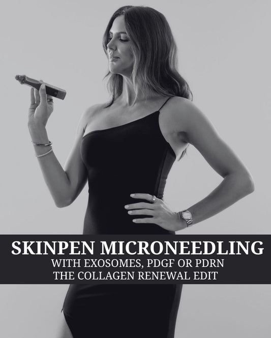 The Collagen Renewal - SkinPen Microneedling with Exosomes, PDGF or PDRN