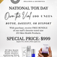 RENEW NATIONAL TOX DAY SPECIAL