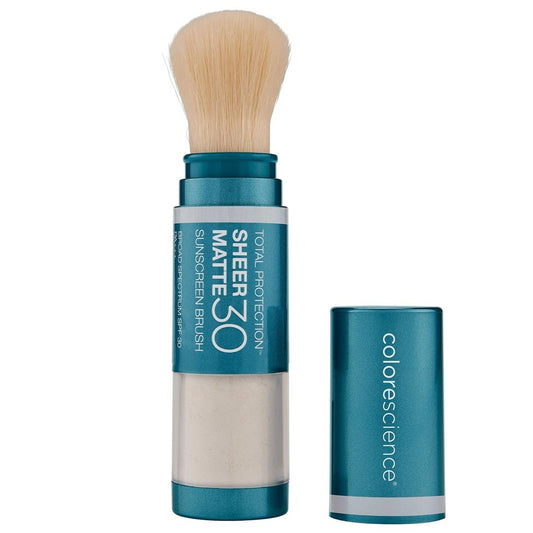 Colorescience Sunforgettable Total Protection Brush - On Sheer Matte SPF 30Sunscreen - Renew Wellness & Aesthetics