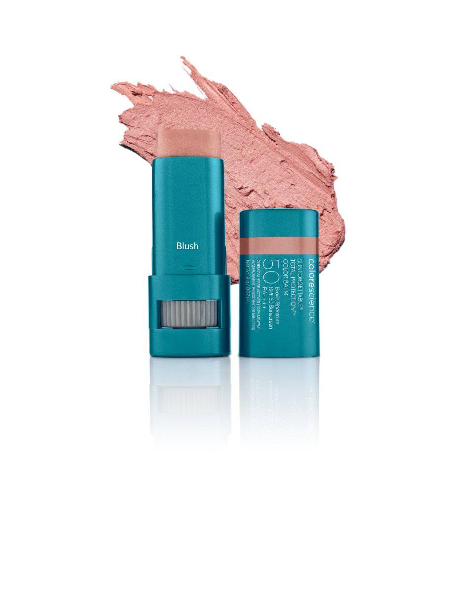 Colorescience Total Protection Color Balms SPF 50 - 6 Shades To Choose From - SPF Color for Lips + CheeksSunscreen - Renew Wellness & Aesthetics