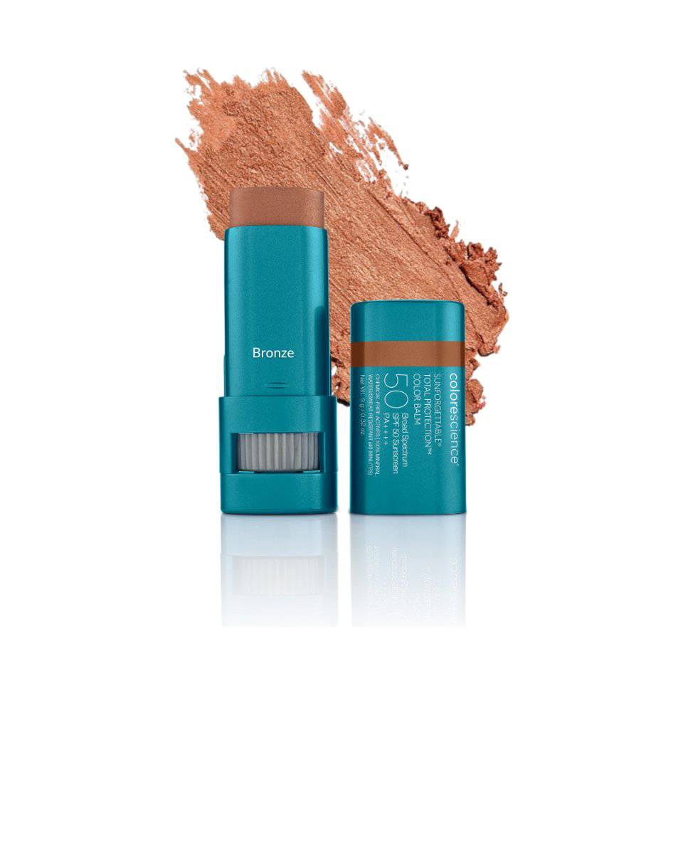 Colorescience Total Protection Color Balms SPF 50 -  SPF Color for Lips + Cheeks Sunscreen - Renew Wellness & Aesthetics