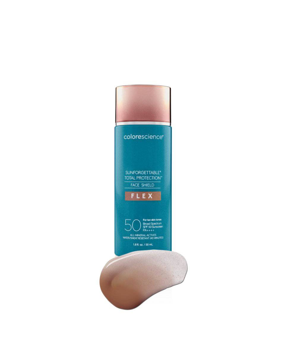 Colorescience Total Protection Face Shield Flex SPF 50, All - Mineral SunscreenSunscreen - Renew Wellness & Aesthetics