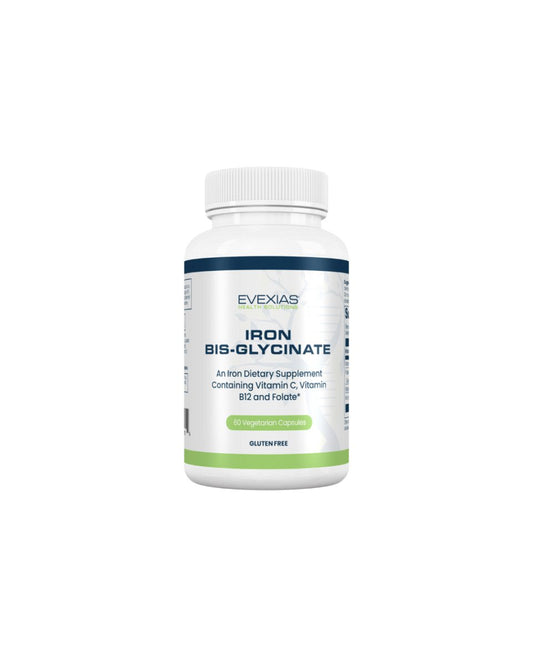 Evexias Iron Bis - GlycinateNutraceuticals - Renew Wellness & Aesthetics