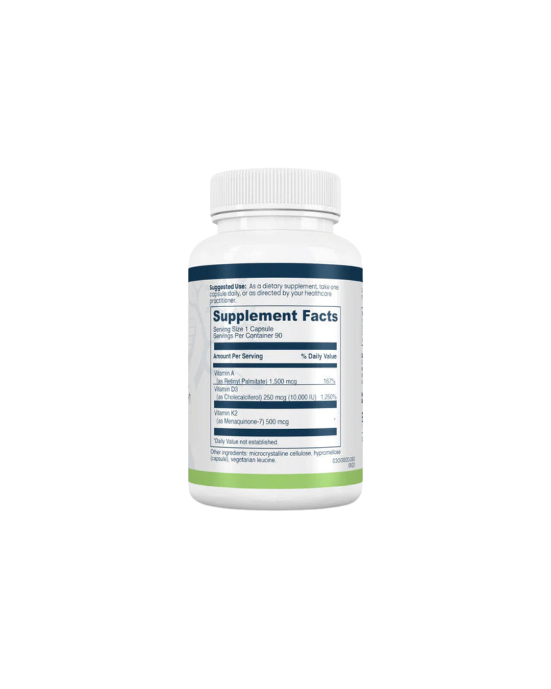 Evexias ADK Vitamin A, D3 and K2 Supplement
